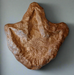 Tyrannosaurus footprint replica for sale. Giant theropod tridactyl footprint cast from a reconstruction, ideal for wall art or dinosaur exhibition.